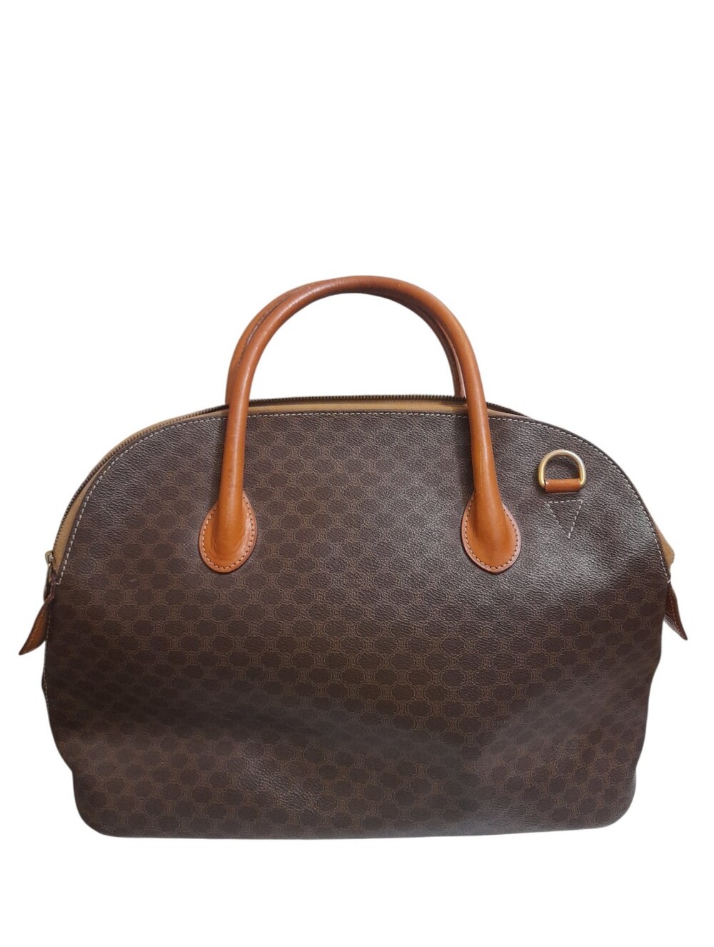 CELINE Macadam Dome Satchel 2-Way Bag Y2K